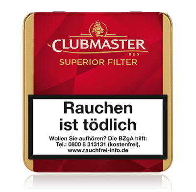 Clubmaster Superior Filter Red